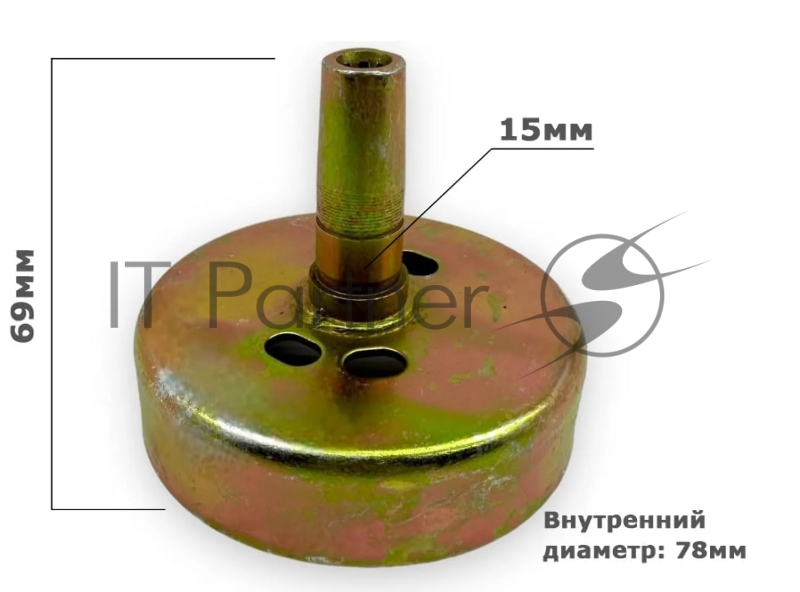 Чашка сцепления для мотокосы TL33/43/52 9 шлицов