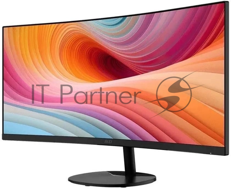 Монитор 34" MSI PRO MP341CQ VA 3440x1440, 100 Гц, 4 мс, 21:9, 300 кд/м², 2xHDMI, DisplayPort, FreeSync, изогнутый 1500R, Flicker Free, Low Blue Light, черный