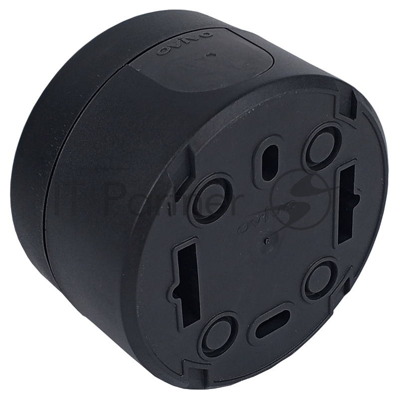 Ovivo Выключатель 2-кл., IP54, ОУ, ИксВан (xONE), черный, 406-250000-202