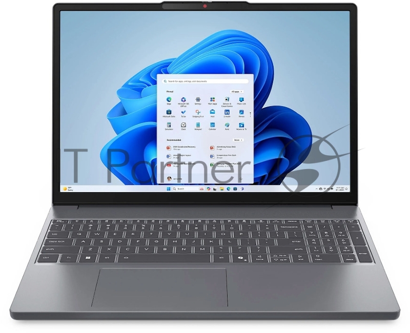 Ноутбук Lenovo IdeaPad Slim 3 15ARP10/15.3"/IPS/AMD Ryzen 7 7735HS/16Gb/512Gb/SSD/AMD Radeon 680M/Без ОС/серый/1.63kg
