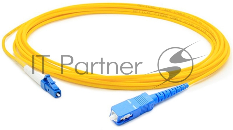 Патч-корд Lanmaster LAN-LC-SC/SU-1.0 1x9/125 OS1/OS2 LC-SC 1м LSZH