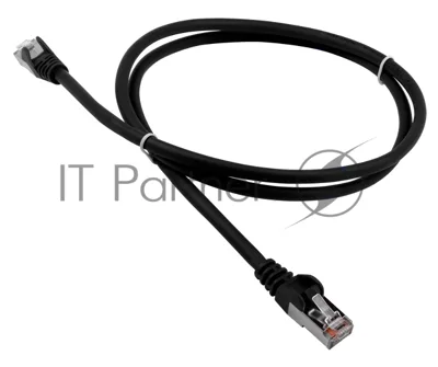 Патч-корд Lanmaster LAN-PC45/S5E-15-BK FTP RJ-45 вил.-вилка RJ-45 кат.5E 15м черный ПВХ (уп.:15шт)