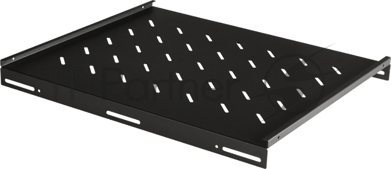 Полка стационарная Lanmaster TWT-CBB-S4-12/60 1U нагр.:60кг. 19" 852мм черный