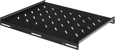 Полка стационарная Lanmaster TWT-CBB-S4-12/60 1U нагр.:60кг. 19" 852мм черный