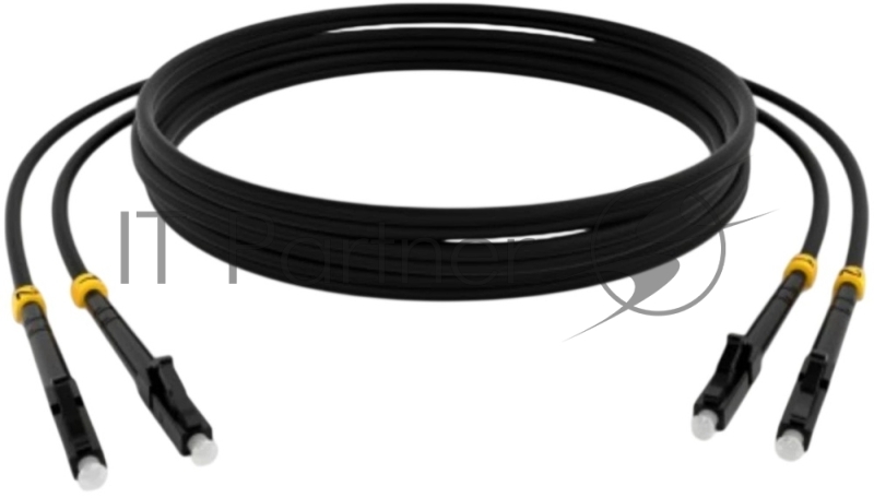 Патч-корд Cabeus FOP(D)-9-LC-LC-15M-BK 2x9/125 OS2 LC дуплекс-LC дуплекс 15м LSZH черный