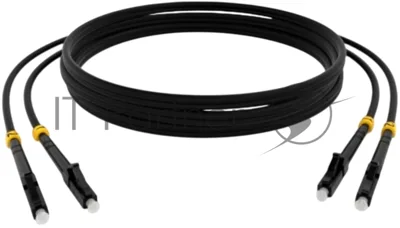 Патч-корд Cabeus FOP(D)-9-LC-LC-2M-BK 2x9/125 OS2 LC дуплекс-LC дуплекс 2м LSZH черный