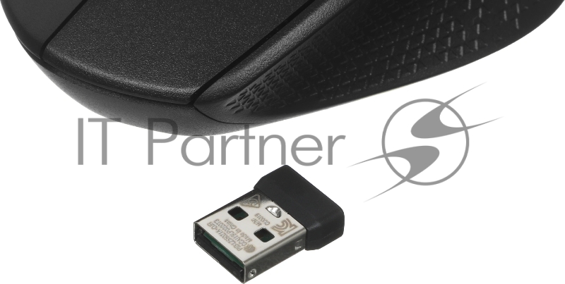 Мышь Logitech M280 черный оптическая 1000dpi беспров. USB 2but (910-004298)