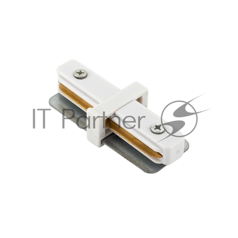Соединитель G-1-TT-I-IP20-W 1-фазный для встраиваемого шинопровода прямой внутренний  белый