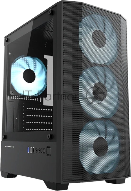Корпус ACCORD ACC-195M, Mini-Tower, чёрный