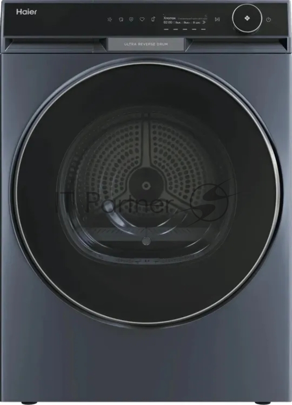 Сушильная машина Haier HD100-A3397SU1 кл.энер.:A+++ макс.загр.:10кг серый (CF0J50E00RU)