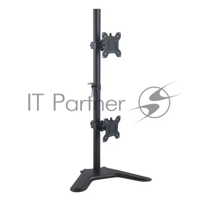 Кронштейн для мониторов ЖК Kromax OFFICE-30 темно-серый 15"-34" макс.10кг настольный поворот и наклон