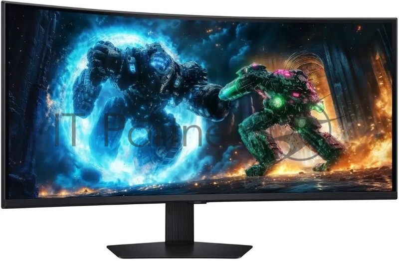 Монитор 40" Samsung Odyssey G7 G75F VA 5120x2160, 180 Гц, 1 мс, 21:9, 350 кд/м², 2xHDMI, DisplayPort, изогнутый экран, HDR, Flicker Free, черный