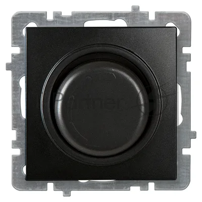 Nilson Механизм Светорегулятор LED, СУ, 30-300 Вт, ТУРАН-АЛЕГРА-ТОР, черный глянец (24220478)