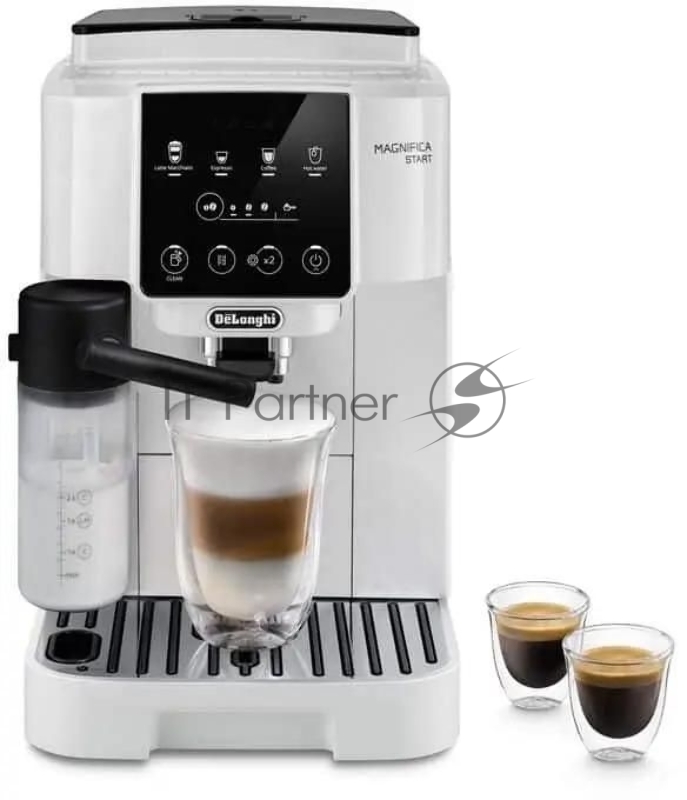 Кофемашина автоматическая DeLonghi ECAM220.61.W белый, молотый+зерновой, 1.8 л, 1450 Вт, 15 бар
