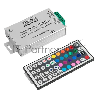 Контроллер RGB  GDC-RGB-216-R-IP20-12