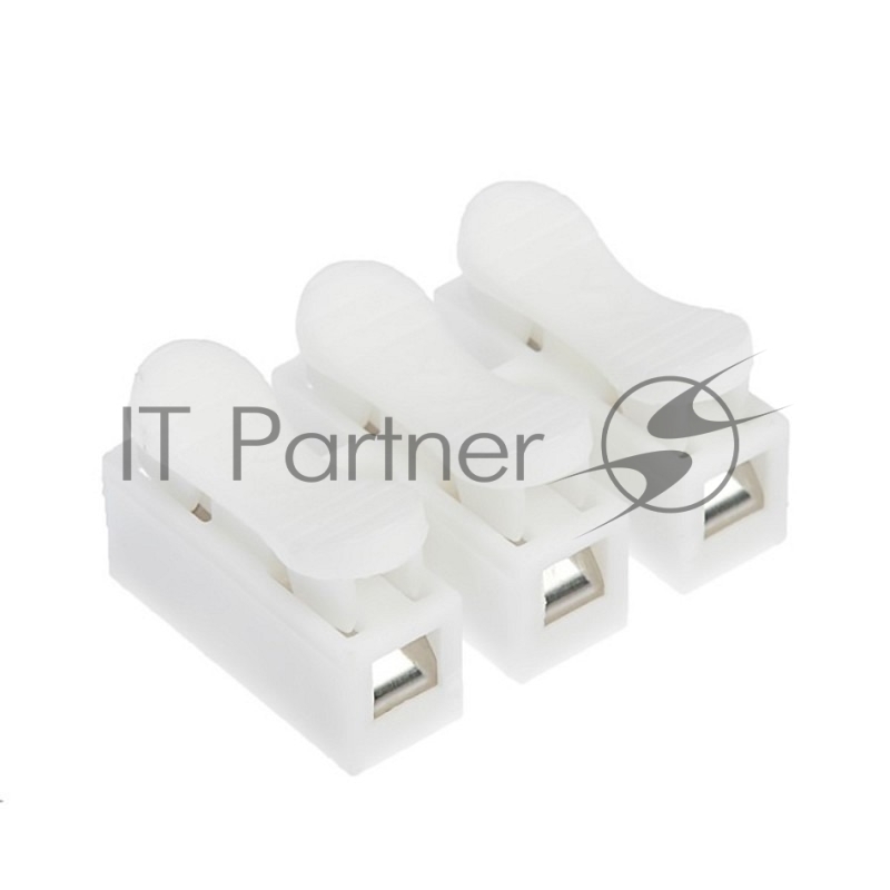 GTER8-03-BL5 Клемма монтажная 823-3-10 пружинная 3-проводная, блистер 5шт General