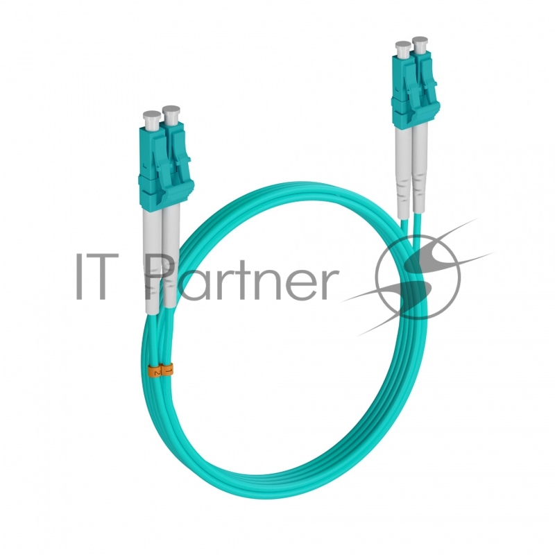 Кабель оптический REXANT 50-2511-5 Патч-корд волоконно-оптический (шнур) MM 50/125 (OM3), LC/UPC–LC/UPC, duplex, 3mm, LSZH 5м REXANT
