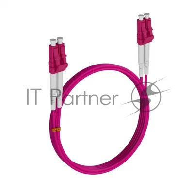Кабельная сборка REXANT 50-2611-3 Патч-корд оптический многомодовый (MM) 50/125 OM4 разъемы zip-cord LC/UPC-LC/UPC, 3мм, Duplex, LSZH, 3м, REXANT PRO