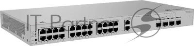 Коммутатор Huawei S220S-26PN4JX, 24×PoE+ (22×1G + 2×2.5G Combo RJ45) + 2×10G SFP+ + 2×2.5G SFP (Combo), управляемый