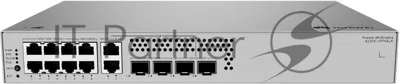 Коммутатор Huawei S220S-10PN4JX, 8×1 Гбит/с (6×PoE+) + 2×2,5 Гбит/с PoE+ + 2×10 Гбит/с SFP+ + 2×2,5 Гбит/с SFP, управляемый