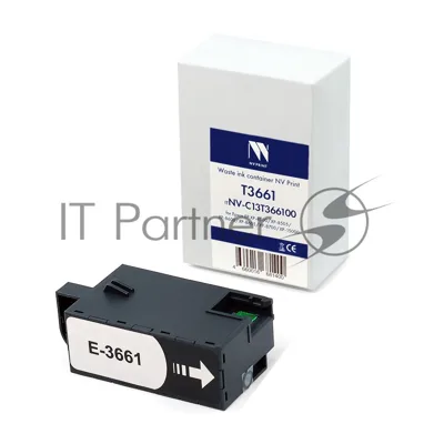 Контейнер для отработанных чернил NVPrint T3661 (NV-C13T366100) для Epson EP XP-8500/XP-8505/XP-8600/XP‑8605/XP-8700/XP-15000 совместимый