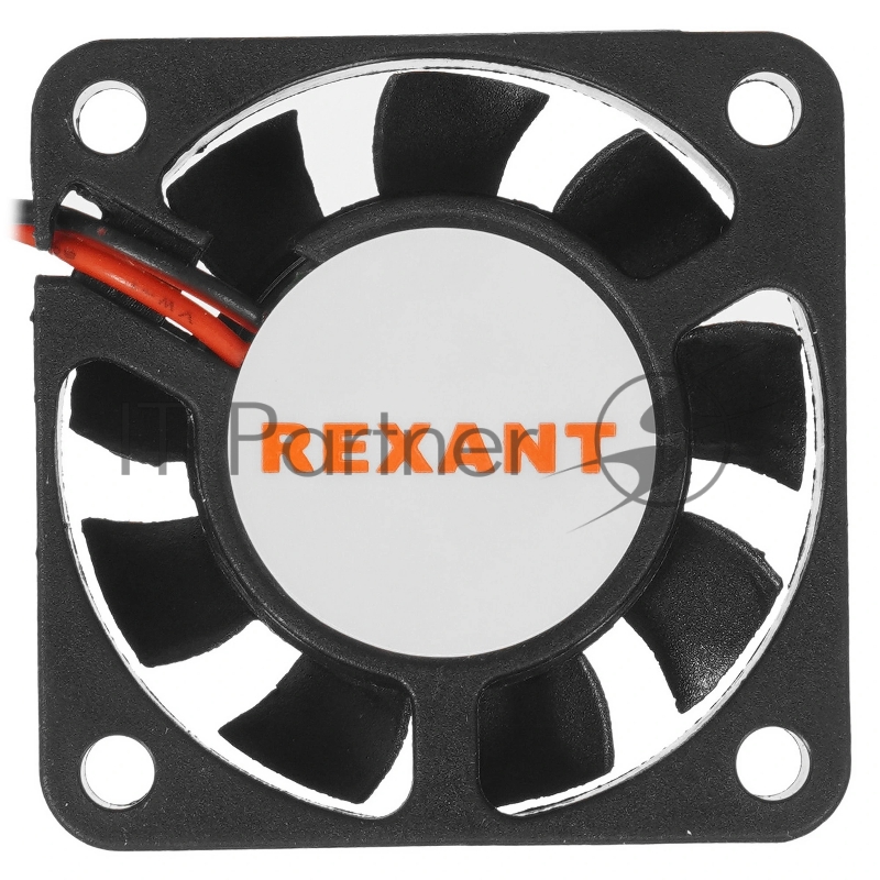 Вентилятор корпусной Rexant RX 4010MS, 40 мм, 4800 об/мин, 20 дБ, 24V DC, без подсветки