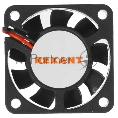 Вентилятор корпусной Rexant RX 4010MS, 40 мм, 4800 об/мин, 20 дБ, 24V DC, без подсветки