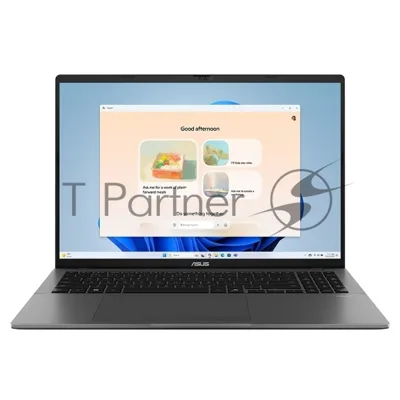 Ноутбук ASUS VivoBook S16 OLED S3607AA/16"/OLED/Intel Core Ultra 7 355/16GB/1024GB SSD/Intel Graphics/Windows 11 Pro/серый/1.7kg
