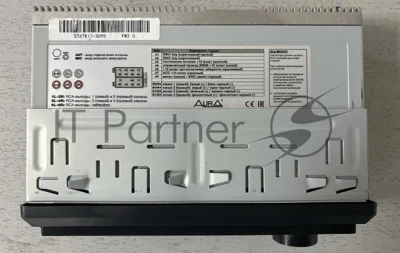 (Из ремонта, рабочая, гарантия 7 дней) Автомагнитола AURA STORM-678DSP, 1 DIN, Bluetooth, USB Type-A, AUX, пульт ДУ