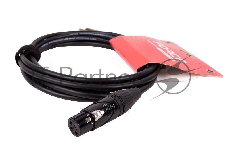 Акустический кабель FORCE FLC-06/3 стерео mini Jack 1/8" - XLR (F) мама, балансный, 3 метра