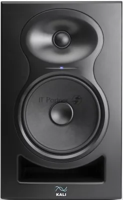 Акустическая система (студийный монитор) Kali Audio LP-6 V2 6.5" + 1", 40 Вт + 40 Вт, усилитель класса D, 39 - 25.000 Hz, макс. SPL: 115 дБ, эквалайзер, разъемы: XLR и 1/4" балансный и небалансный RCA