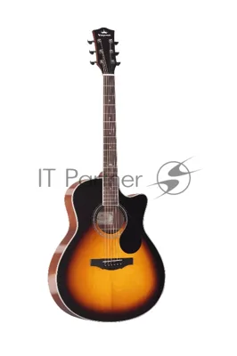 Акустическая гитара Kepma A1CPRO-3TSM цвет санберст