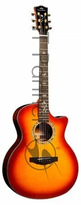 Акустическая гитара Kepma B1-GA-BS цвет Cherry Burst