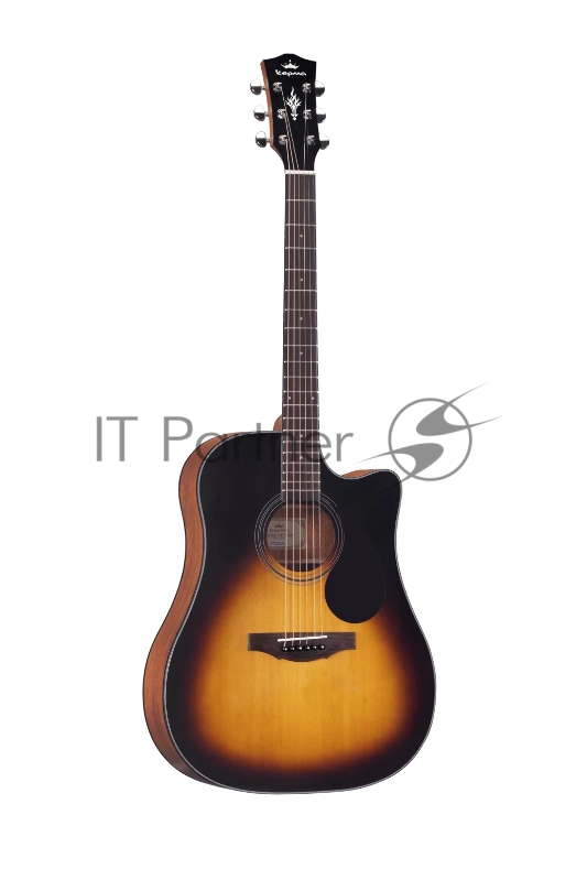 Акустическая гитара Kepma EDC-3TSM цвет санберст
