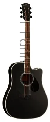 Трансакустическая гитара Kepma D1CEPRO-K10PRO-BKM цвет черный