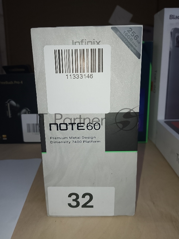 (Б/У) Мобильный телефон INFINIX NOTE 60 X6879 8/256GB MIDNIGHT BLACK 10084739 [Cм.описание!]