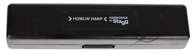 Губная гармоника STAGG BJH-T48 тремоло диатоническая, 24 отверстия, 48 тонов, строй "до мажор"