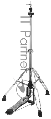 Стойка STAGG LHD-52 двойная для хай-хэт, 52 серии, 2-х секционная прочная металлическая конструкция, диаметры трубок 25 мм, 22 мм, двойные ножки, регулировка натяжения педали, вес 3,45 кг, отделка хром