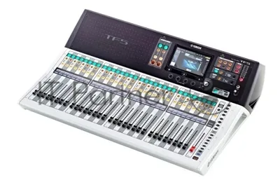 Микшер Yamaha TF5 цифровой, 32 аналоговых XLR/TRS MIC/LINE + 2 аналоговых RCA стерео линейных входа, 16 аналоговых XLR выходов, 33 моторизированных фейдера, 48 входных микшируемых каналов, USB 2.0