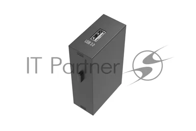Модуль-переходник Wize Pro WRTS-M-USBA серия M, пассивный модуль USB 3.0 A, скорость передачи данных 5 Гб/с, вход USB A мама, выход USB A мама, для врезного лючка серии M