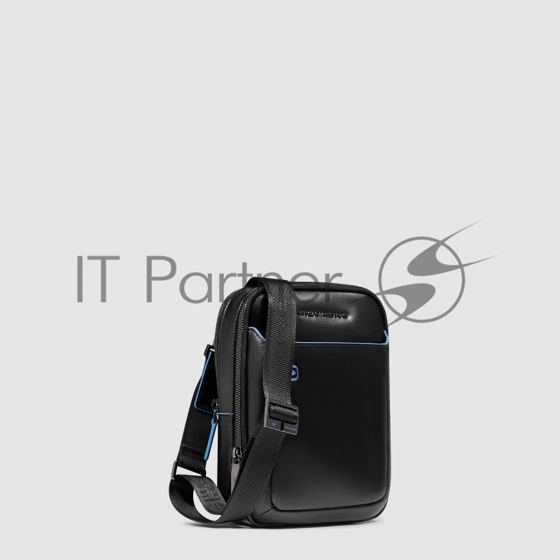 Сумка кросс-боди мужская Piquadro Blue Square CA6811B2/N черная натур.кожа