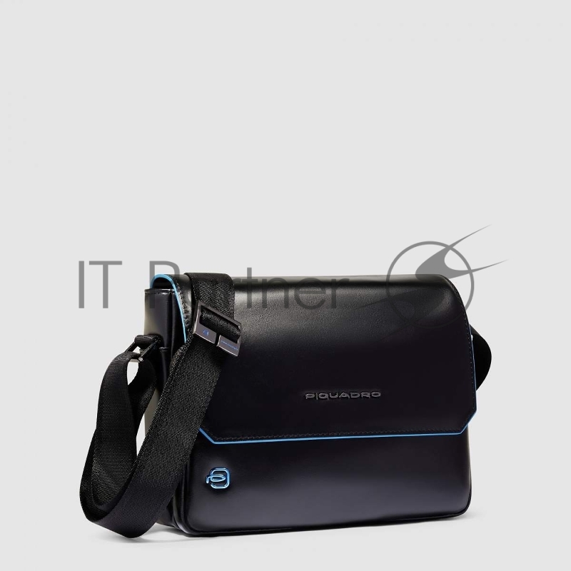 Сумка-мессенджер Piquadro Blue Square CA6812B2/N черная натур.кожа