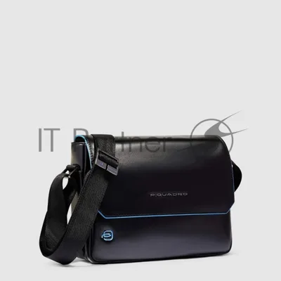 Сумка-мессенджер Piquadro Blue Square CA6812B2/N черная натур.кожа