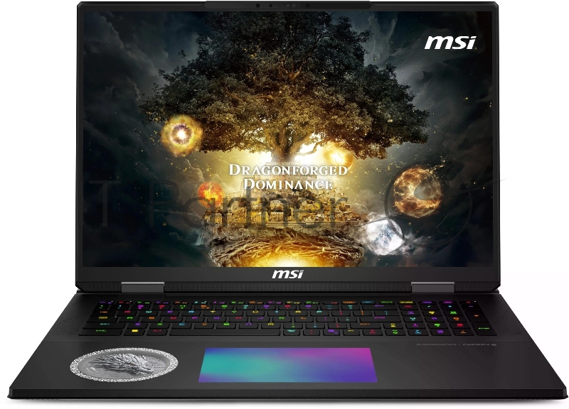 Ноутбук MSI Titan Dragon Edition 18 HX A2WJ-1251RU/18"/IPS/Core Ultra 9 290HX Plus/96Gb/4Tb SSD/NVIDIA GeForce RTX 5090 24Gb/Windows 11 Home/черный/3.6kg