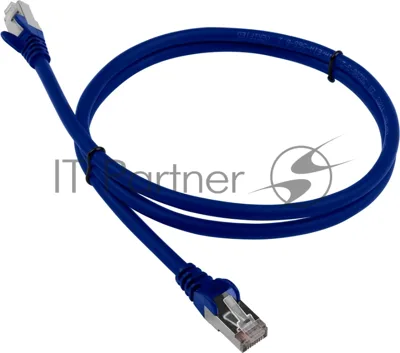 Патч-корд Lanmaster LAN-PC45/S6-5.0-BL FTP RJ-45 вил.-вилка RJ-45 кат.6 5м синий LSZH (уп.:1шт)