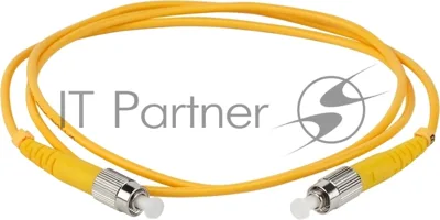 Патч-корд Lanmaster TWT-FC-FC/SU-5.0 1x9/125 OS2 FC-FC 5м ПВХ желтый