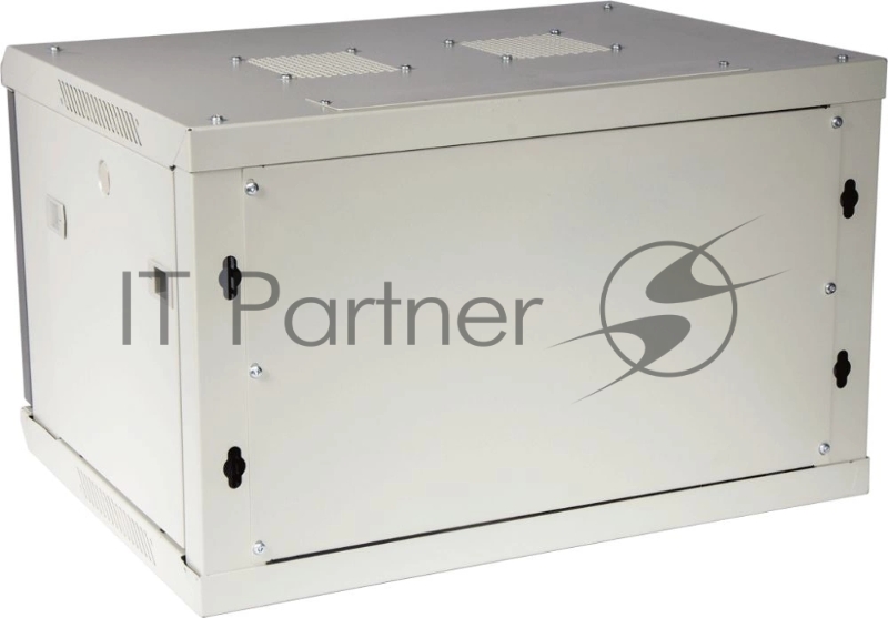 Шкаф коммутационный Lanmaster (TWT-CBWPM-27U-6X8-GY) настенный 27U 600x800мм пер.дв.металл задн.дв.спл.стал.лист 2 бок.пан. 60кг серый 56кг