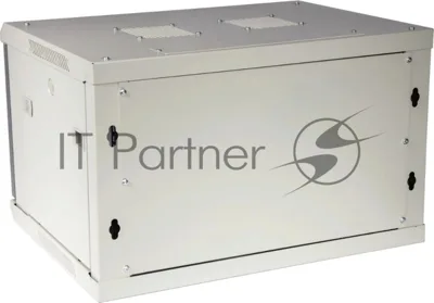 Шкаф коммутационный Lanmaster (TWT-CBWPM-27U-6X8-GY) настенный 27U 600x800мм пер.дв.металл задн.дв.спл.стал.лист 2 бок.пан. 60кг серый 56кг