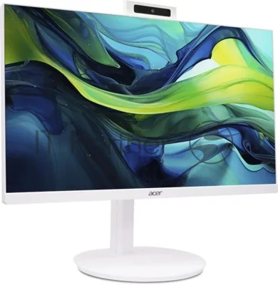 Моноблок Acer Aspire C27A-P1MTL 27" Full HD Core Ultra 5 125H (1.2) 16Gb SSD512Gb Arc graphics CR Eshell GbitEth WiFi BT клавиатура мышь Cam белый 1920x1080