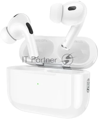 Гарнитура внутриканальные Hoco EW77 белый беспроводные bluetooth в ушной раковине (31792)